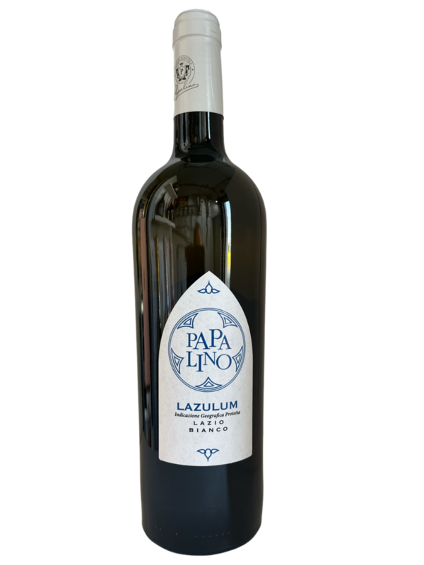 Lazulum Vino IGT Bianco - Papalino, droge volle blend van Trebbiano en Malvasia.